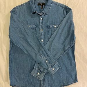 Men’s Denim Button Up